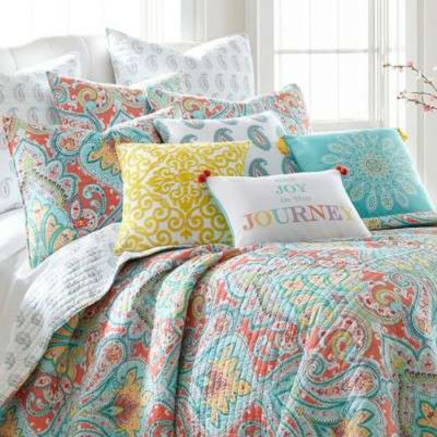 Quilt Bedding Sets * | Best Reviews Of Tribeca Quilt And Pillow Sham Set Levtex Home