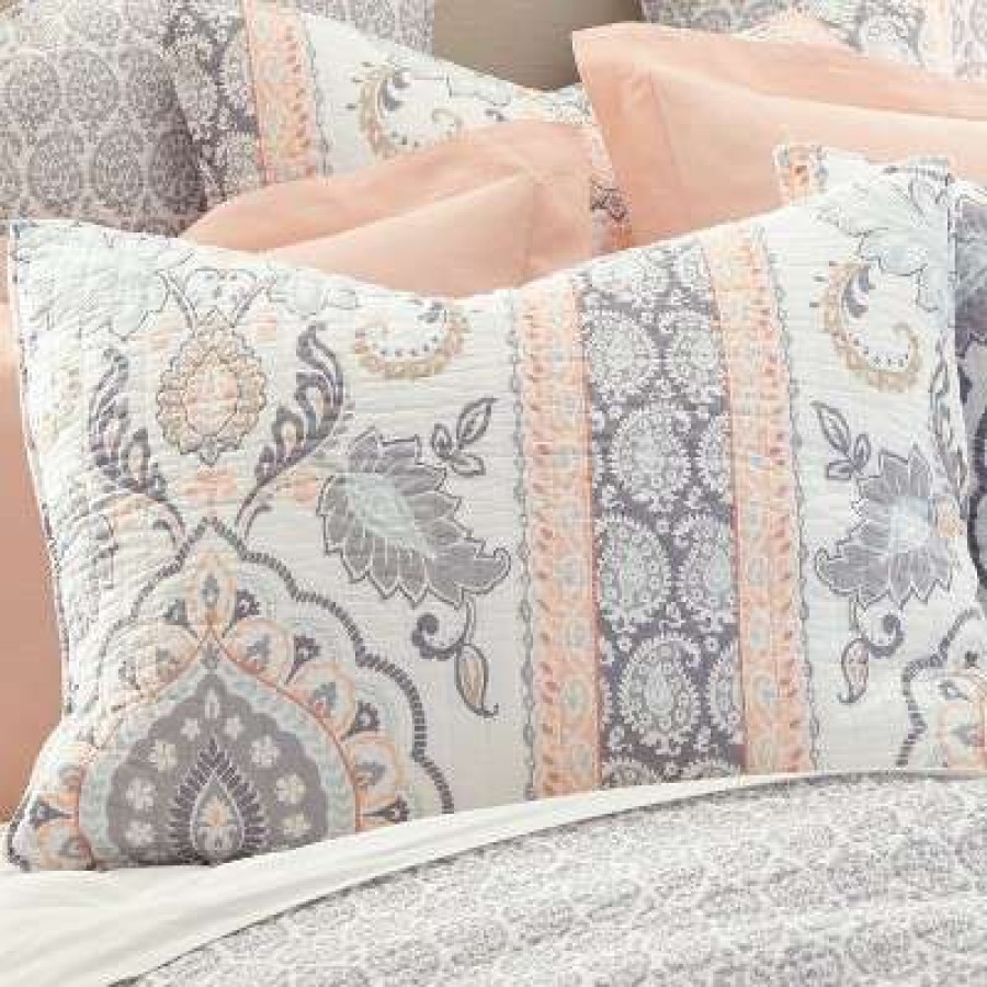 Quilt Bedding Sets * | Outlet Darcy Quilt And Pillow Sham Set Levtex Home