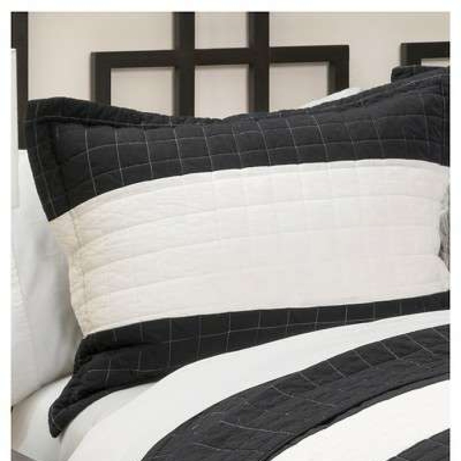 Quilt Bedding Sets * | Discount Lush Decor Stripe 3 Piece Quilt Set Lush Decor