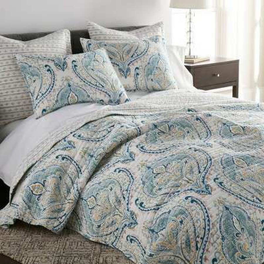 Quilt Bedding Sets * | Budget Alita Quilt And Pillow Sham Set Levtex Home