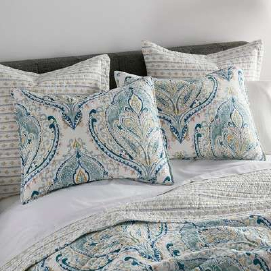 Quilt Bedding Sets * | Budget Alita Quilt And Pillow Sham Set Levtex Home