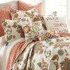 Quilt Bedding Sets * | Cheapest Clementine Quilt And Pillow Sham Set Levtex Home Coral