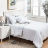 Comforter Bedding Sets * | Best Reviews Of Sig Hotel Border Frame Comforter & Sham Set Threshold Signature