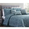 Comforter Bedding Sets * | Flash Sale Daytona 7 Piece Comforter Set Riverbrook Home Blue