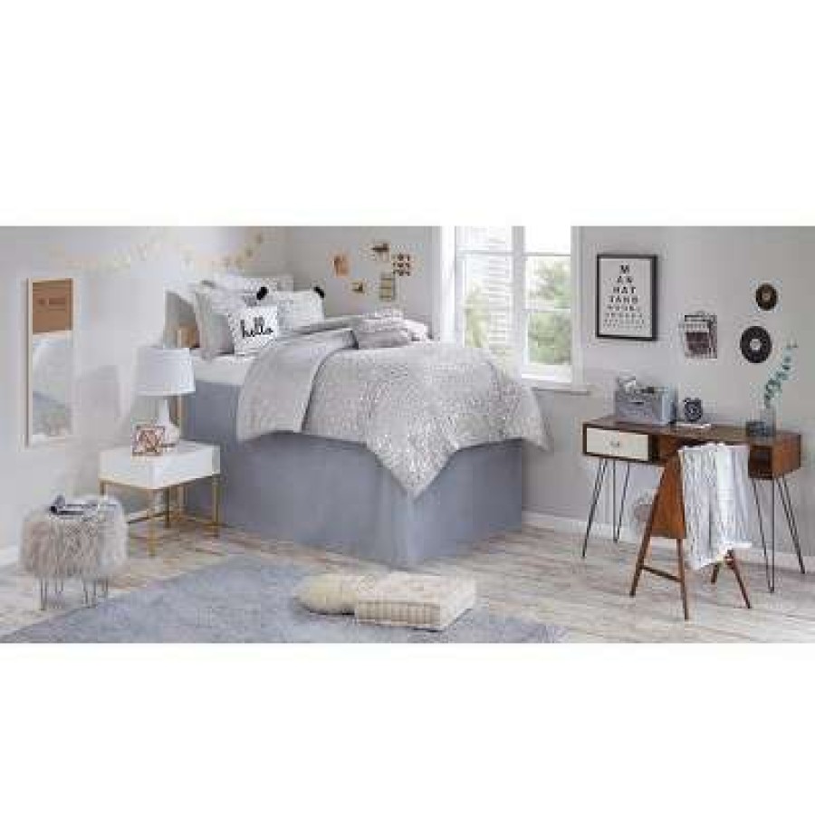 Bedding Collections * | Discount Intelligent Design Nova Glam Dorm Room Collection