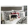 Duvet Cover Bedding Sets * | Wholesale Black Mountain Plaid Duvet Cover Set Eddie Bauer