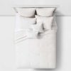 Comforter Bedding Sets * | Wholesale 8Pc Suffolk Comforter Set White Threshold