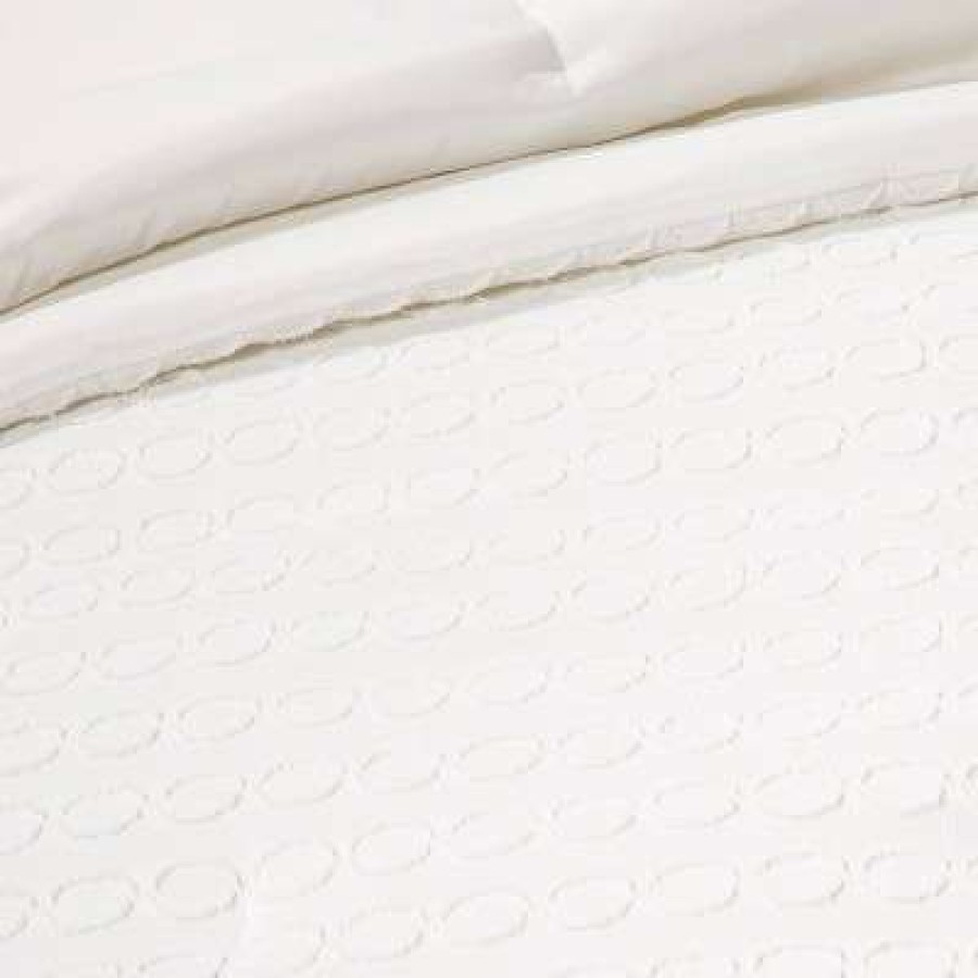 Comforter Bedding Sets * | Wholesale 8Pc Suffolk Comforter Set White Threshold