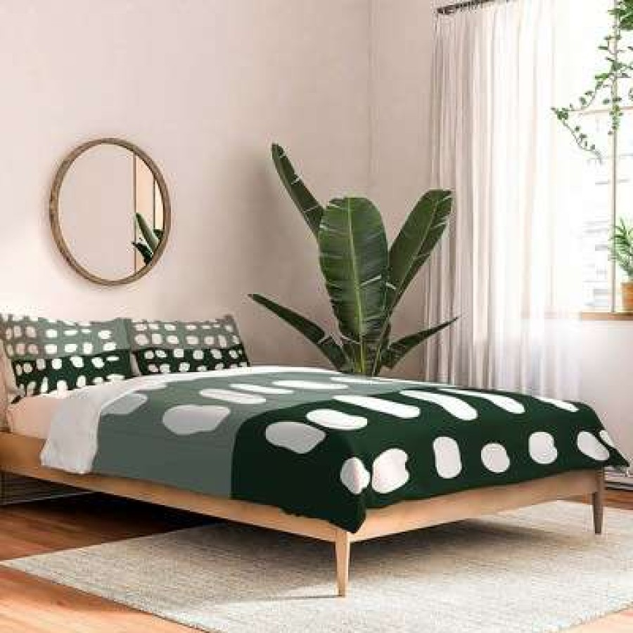 Comforter Bedding Sets * | Wholesale Aleeya Jones Abstract Landscape 3 Comforter Set Deny Designs