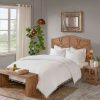 Duvet Cover Bedding Sets * | Promo Madison Park 3Pc Sula Cotton Duvet Cover Set Ivory