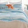 Quilt Bedding Sets * | Coupon Maui 5Pc Quilt & Sham Set Greenland Home Fashions