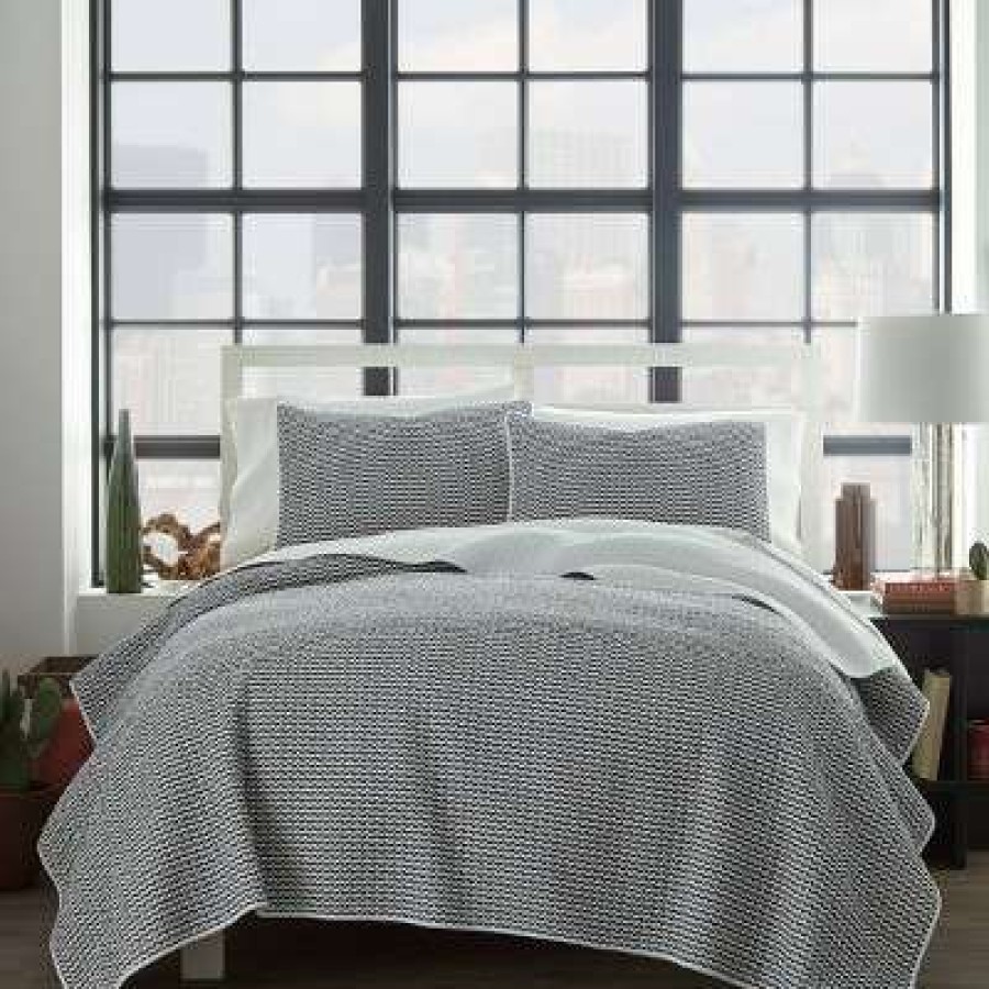 Quilt Bedding Sets * | Best Reviews Of City Scene Leaves Quilt Set