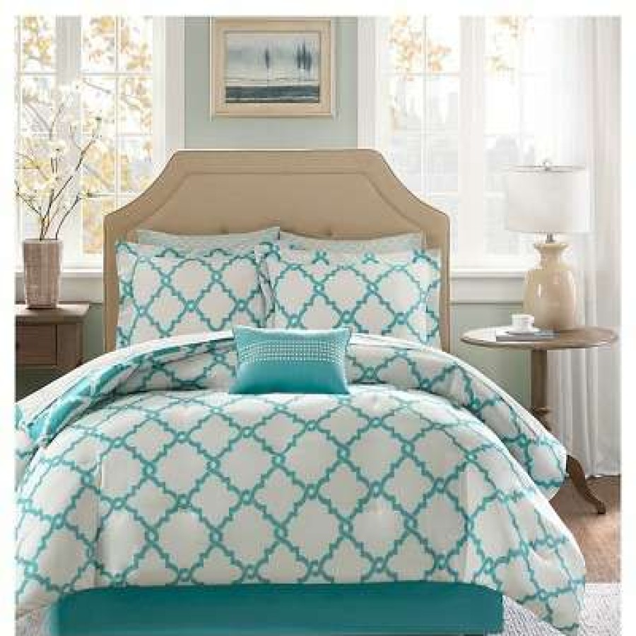 Comforter Bedding Sets * | Outlet Madison Park Becker Complete Comforter And Sheet Set