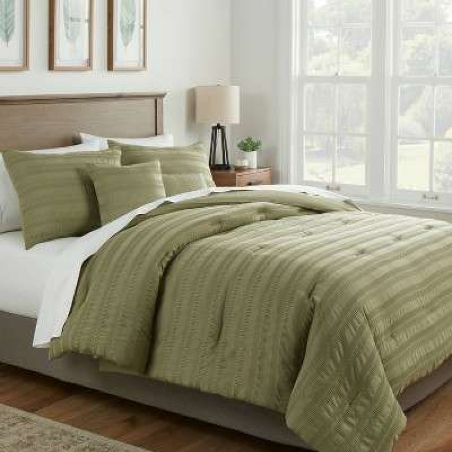 Comforter Bedding Sets * | Best Pirce Westmont Waffle Stripe Comforter Bedding Set Threshold