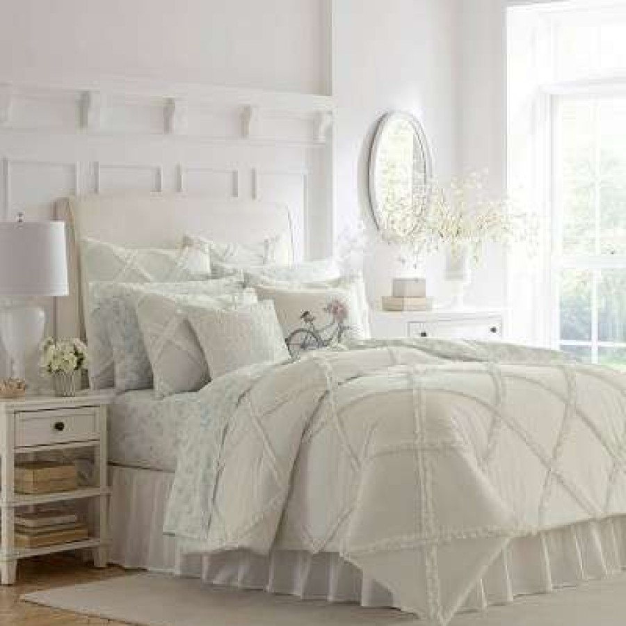 Comforter Bedding Sets * | Deals Adelina Reversible Comforter Set Laura Ashley