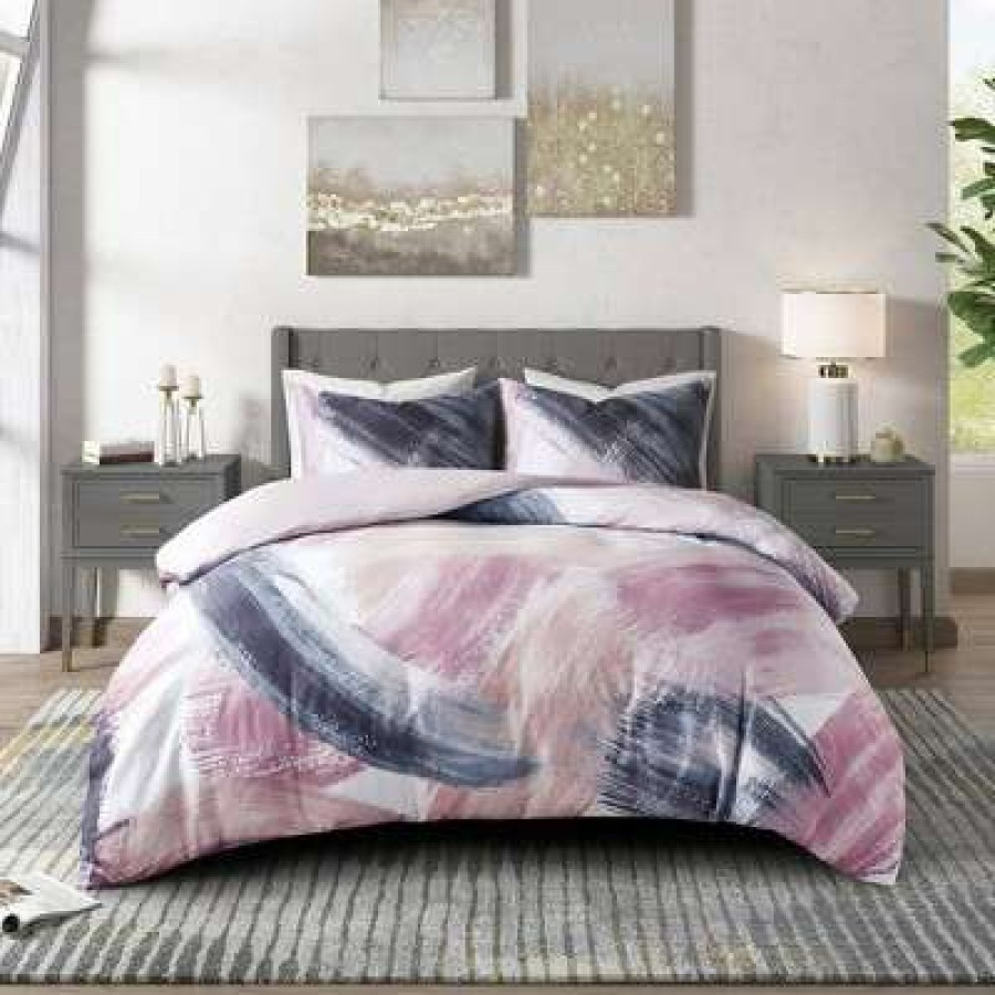 Comforter Bedding Sets * | New Andie Cotton Printed Comforter Set Cosmoliving By Cosmopolitan