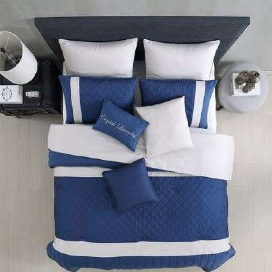 Comforter Bedding Sets * | Coupon Modern Threads 9 Piece Embellished Comforter Set, Logan.