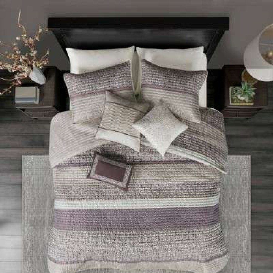 Bedding Collections * | Flash Sale Madison Park Harmony Jacquard Bedding Collection