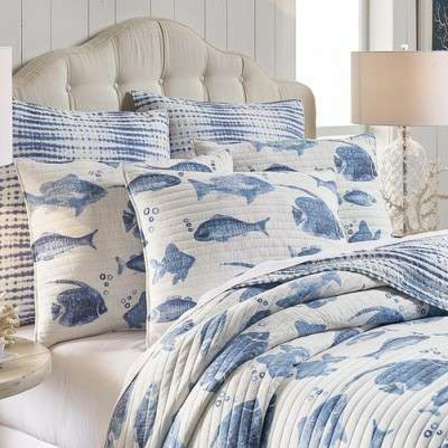 Quilt Bedding Sets * | Discount Pataya Coastal Quilt Set Levtex Home