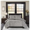 Comforter Bedding Sets * | Cheap Madison Park Syracuse Long Faux Fur Plush Comforter Mini Set