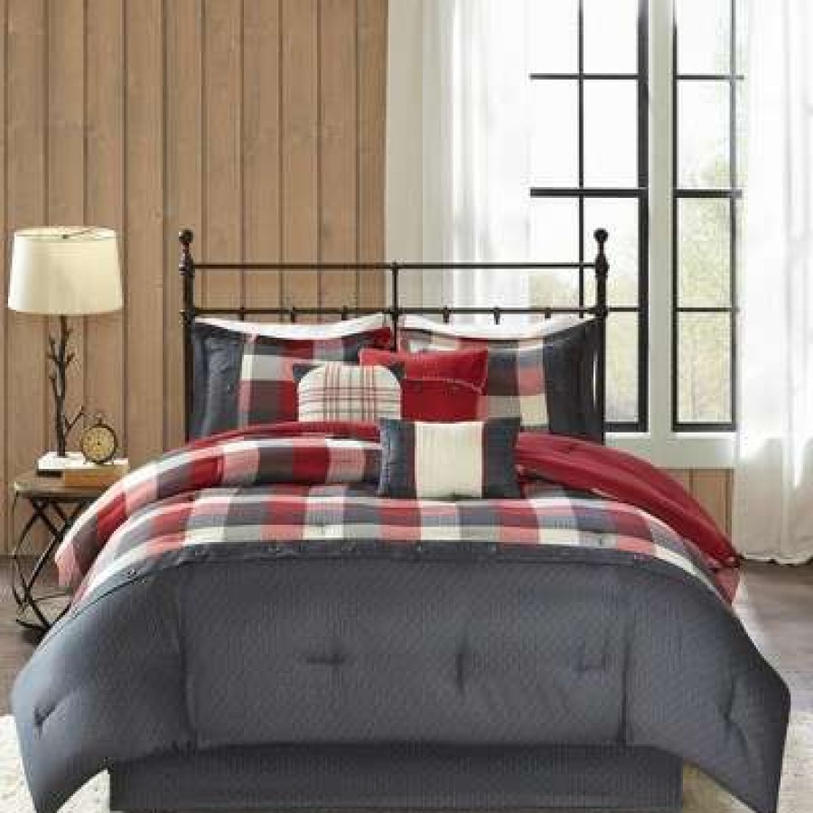 Comforter Bedding Sets * | Top 10 Madison Park Warren Herringbone Comforter Set