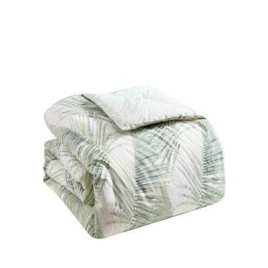 Comforter Bedding Sets * | Cheapest 5Pc Kauai Comforter Sham Bonus Set Tommy Bahama Green