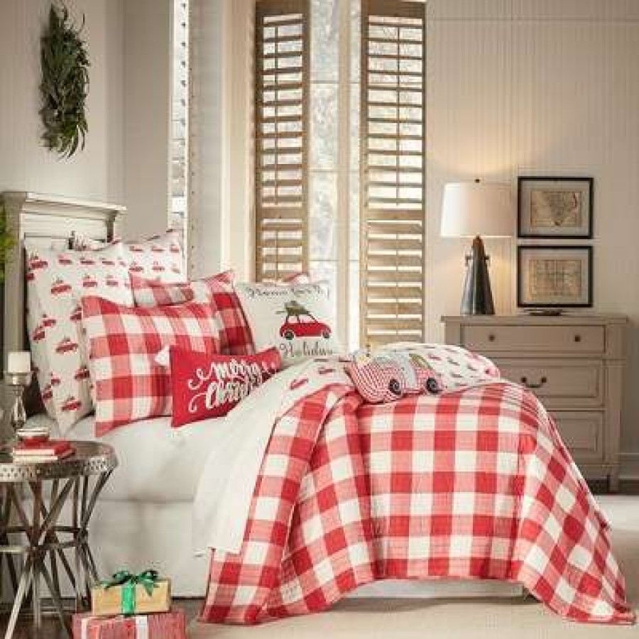 Quilt Bedding Sets * | Cheap Road Trip Cars Quilt Set Levtex Home