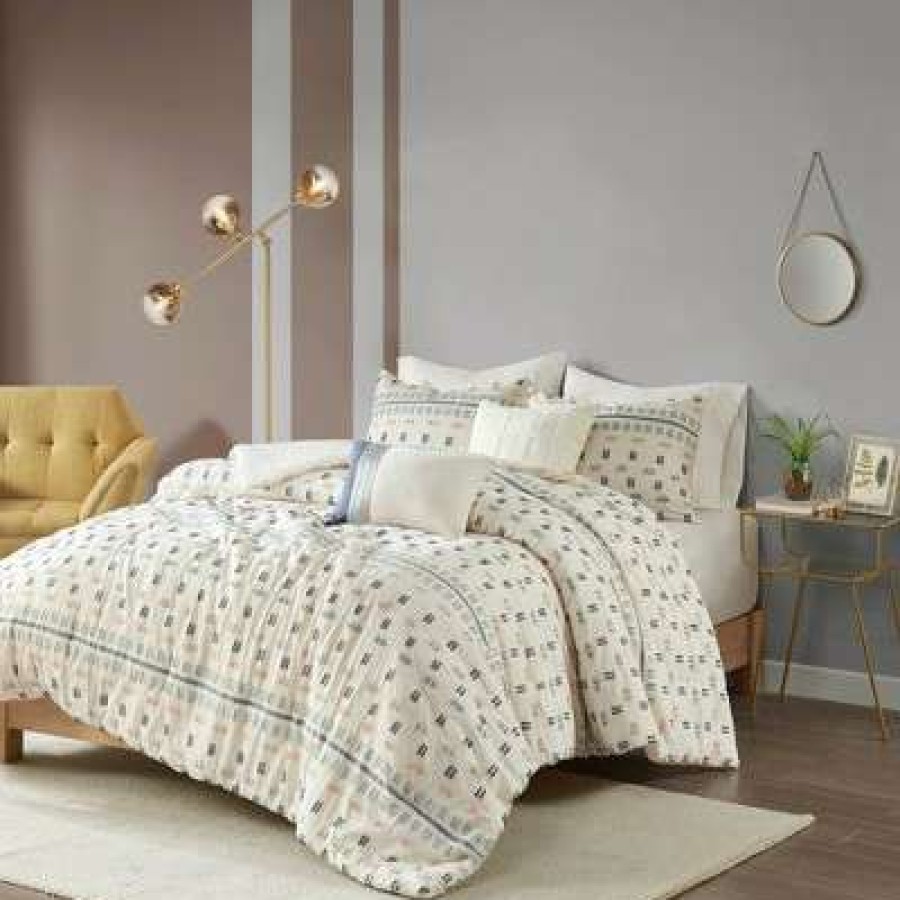 Bedding Collections * | Cheap Urban Habitat Ari Cotton Jacquard Bedroom Collection