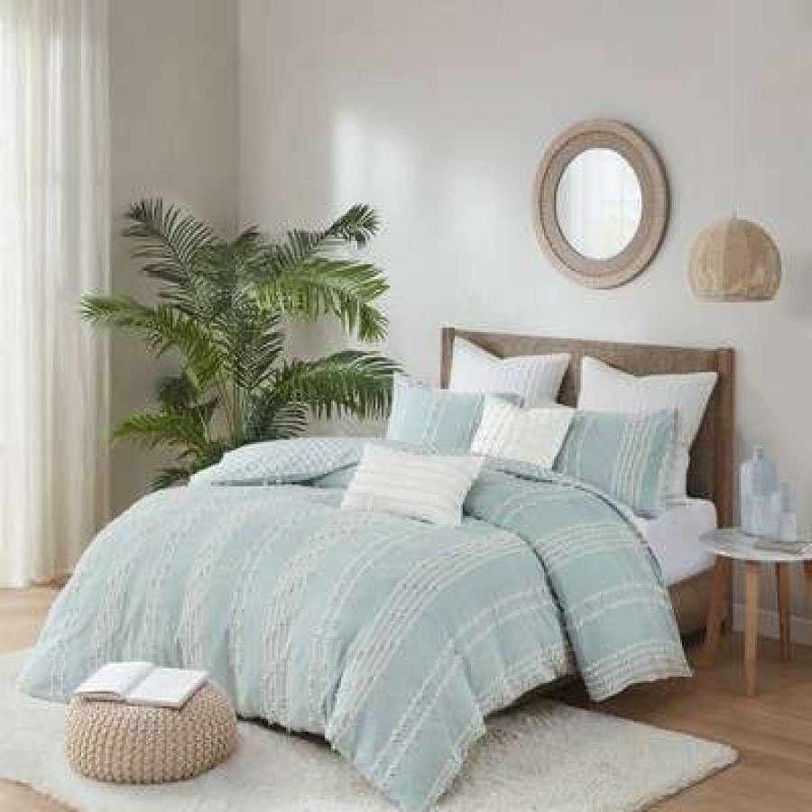 Bedding Collections * | Cheapest Ink+Ivy Kara Cotton Jacquard Bedding Collection