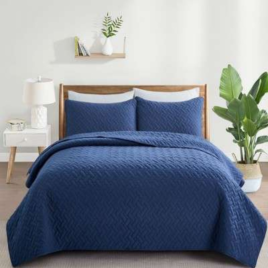 Coverlet Bedding Sets * | Best Reviews Of Peace Nest Ultra Soft Reversible Quilted Coverlet Set