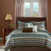 Comforter Bedding Sets * | Best Deal Madison Park Blue Beau Comforter Set 7Pc 7Pc