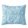 Duvet Cover Bedding Sets * | Buy Pintuck Duvet Cover Set Casa Couture Light Blue