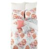 Comforter Bedding Sets * | Hot Sale Golden Peony Comforter Set Jessica Simpson Orange