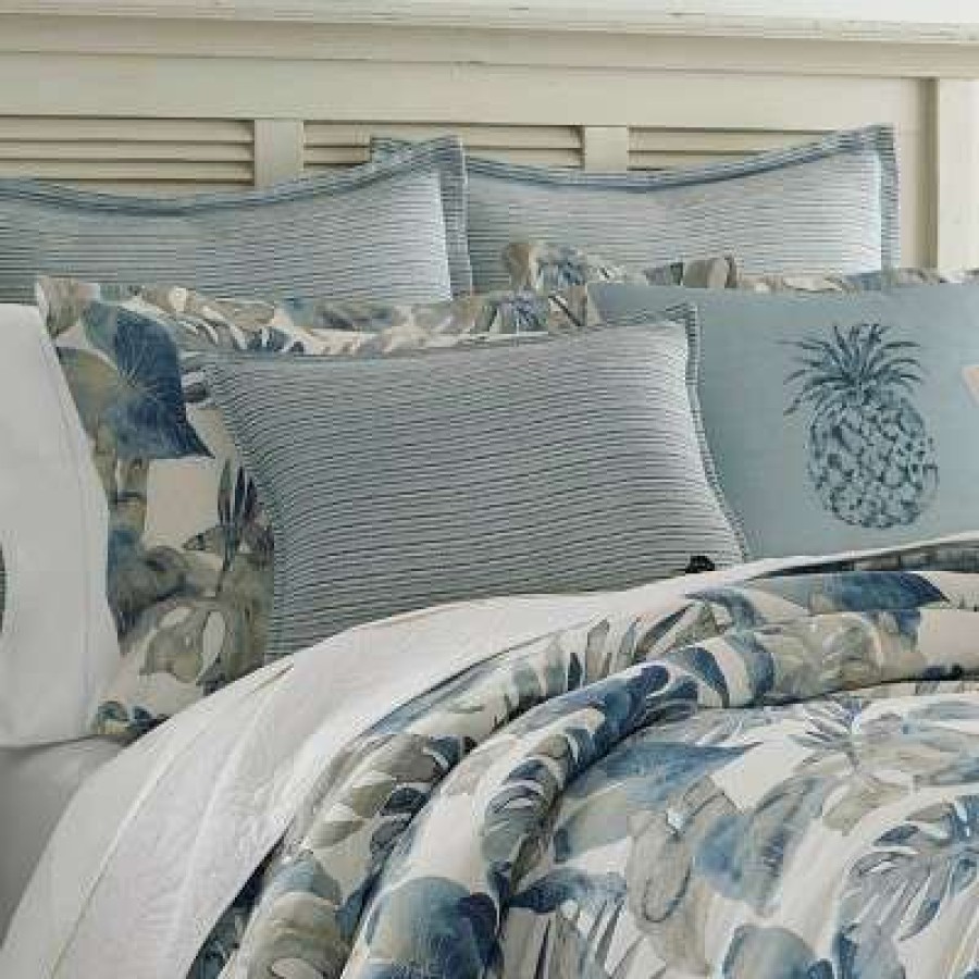 Comforter Bedding Sets * | Deals Raw Coast Comforter Set Tommy Bahama Blue