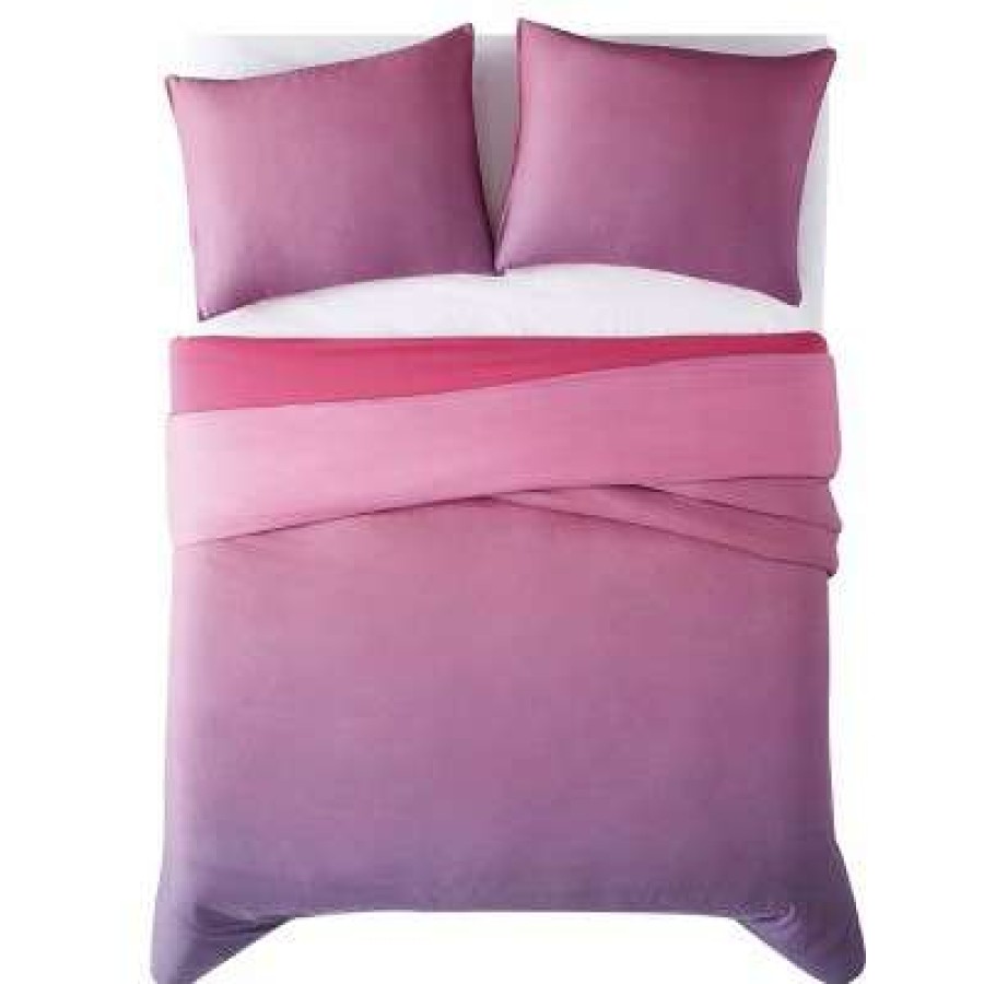 Duvet Cover Bedding Sets * | Brand New Brie Ombre Duvet Set Christian Siriano