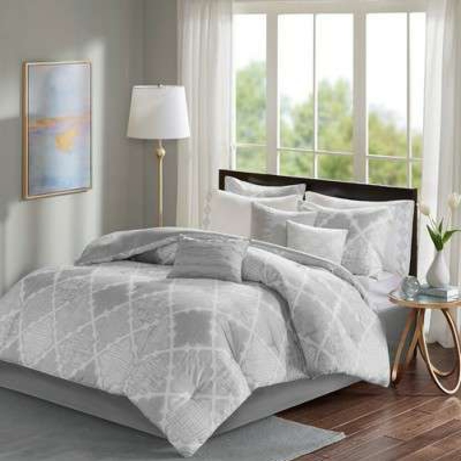 Bedding Collections * | Promo Madison Park Sidnee Cotton Sateen Bedding Collection