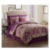 Comforter Bedding Sets * | Best Reviews Of 8Pc Alissia Bed In A Bag Comforter Set Vcny Home