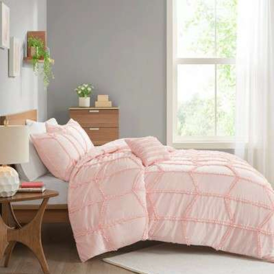 Comforter Bedding Sets * | Top 10 Intelligent Design Elena Ruffle Comforter & Sham Set