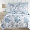 Quilt Bedding Sets * | Discount Lacey Sea Quilt And Pillow Sham Set Levtex Home