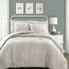 Comforter Bedding Sets * | Cheap Lush Decor Farmhouse Stripe Comforter & Sham Set Lush Decor