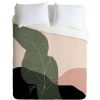 Duvet Cover Bedding Sets * | Brand New Aleeya Jones Boho Print Duvet Set Deny Designs Green