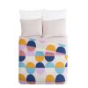 Quilt Bedding Sets * | Flash Sale Circles Quilt Set Ampersand For Makers Collective Multicolor