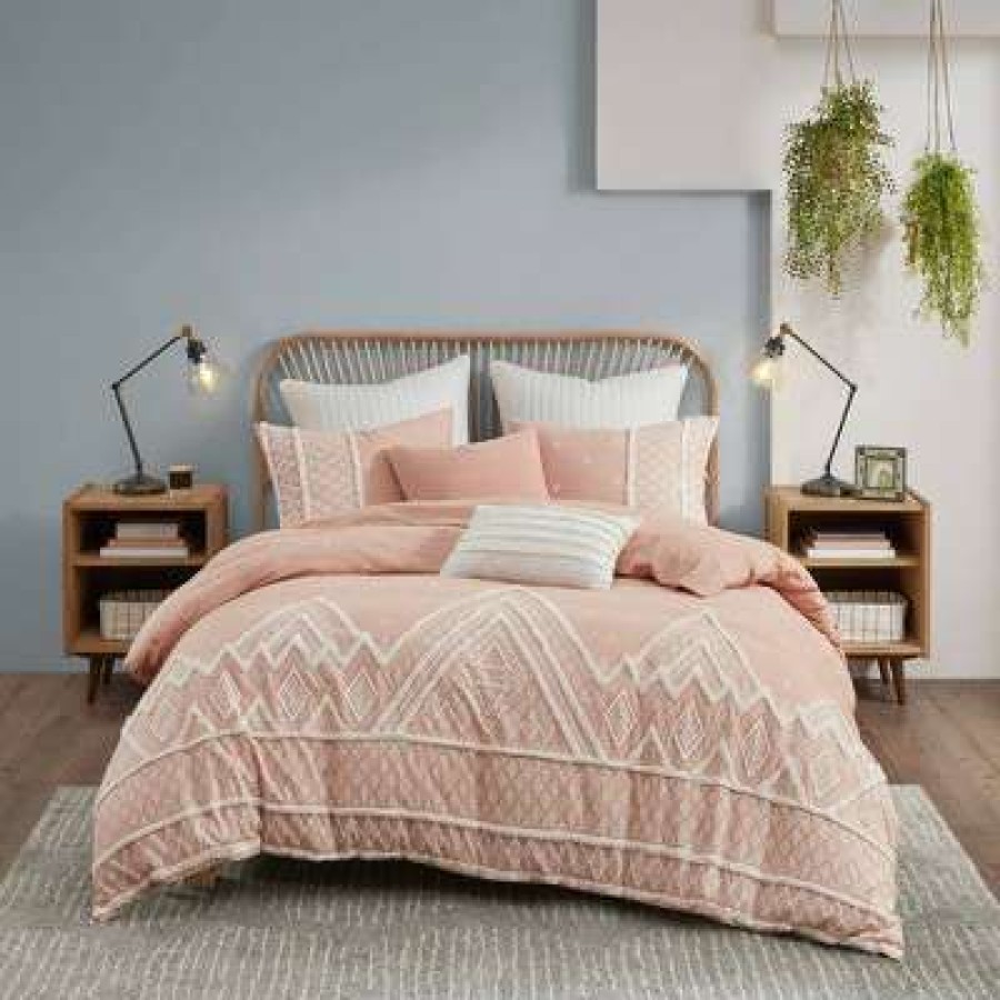 Comforter Bedding Sets * | Outlet Ink+Ivy 3Pc Marta Cotton Comforter Set