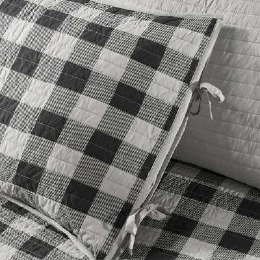 Coverlet Bedding Sets * | Best Pirce Woolrich Buffalo Check Day Bed Cover Set