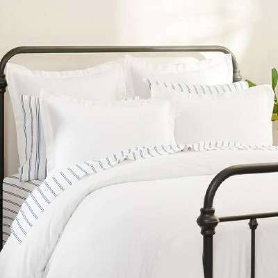 Duvet Cover Bedding Sets * | Discount Percale Duvet Set Standard Textile Home