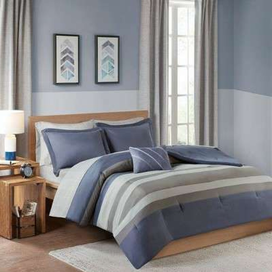 Comforter Bedding Sets * | Top 10 Intelligent Design Eddie Complete Bed Set, Including Sheets