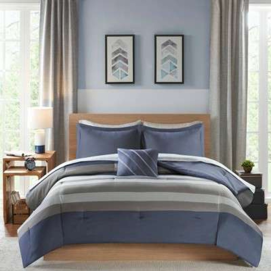 Comforter Bedding Sets * | Top 10 Intelligent Design Eddie Complete Bed Set, Including Sheets