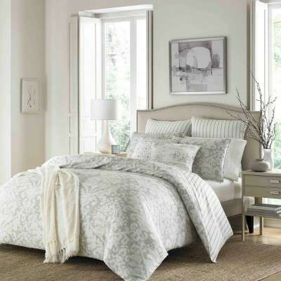 Comforter Bedding Sets * | Best Reviews Of Camden Comforter Set Gray Stone Cottage