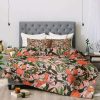 Comforter Bedding Sets * | Deals Marta Barragan Camarasa Olives In The Flowers Comforter & Sham Set Deny Designs