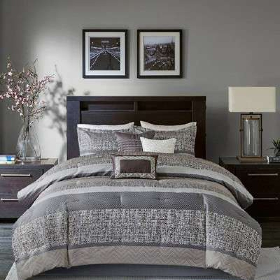 Comforter Bedding Sets * | Wholesale Madison Park Harmony Jacquard Comforter Set